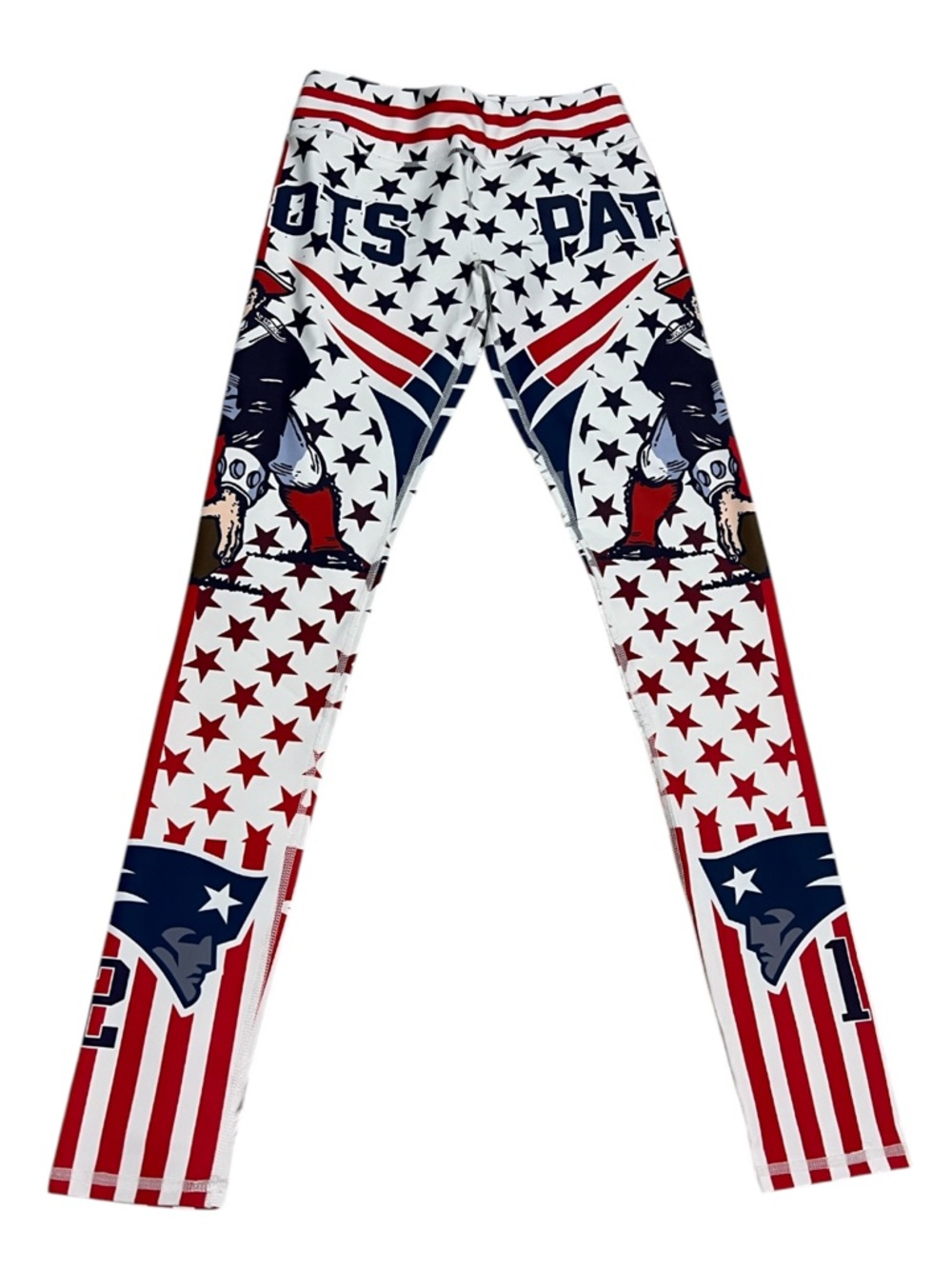 NWOT New England Patriots Leggings Red White & Blue Small